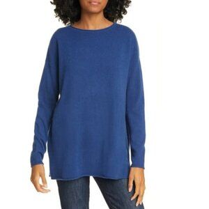 Nordstrom Signature Long Sleeve Cashmere Tunic Sweater